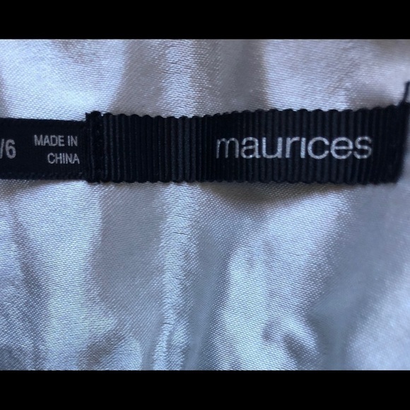 Maurices Y2K Charcoal Gray Career Pant Trouser Pant 5/6 Workcore Light Acadamia - Picture 6 of 6